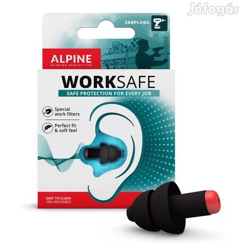 ALPINE WorkSafe FÜLDUGÓ zajos munkához 1 PÁR