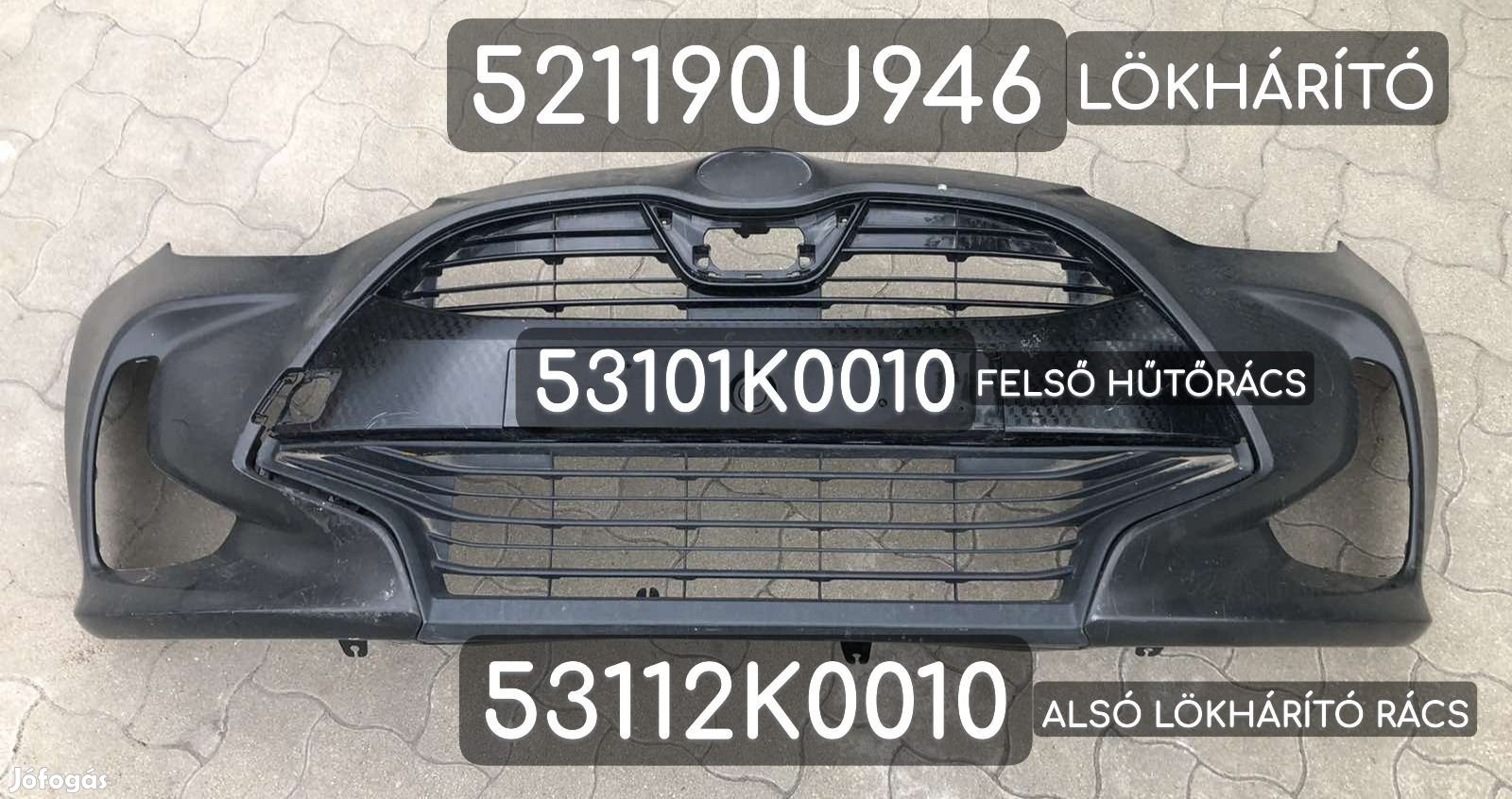 ALSÓ LÖKH RÁCS YARIS 2020-2023 eladó