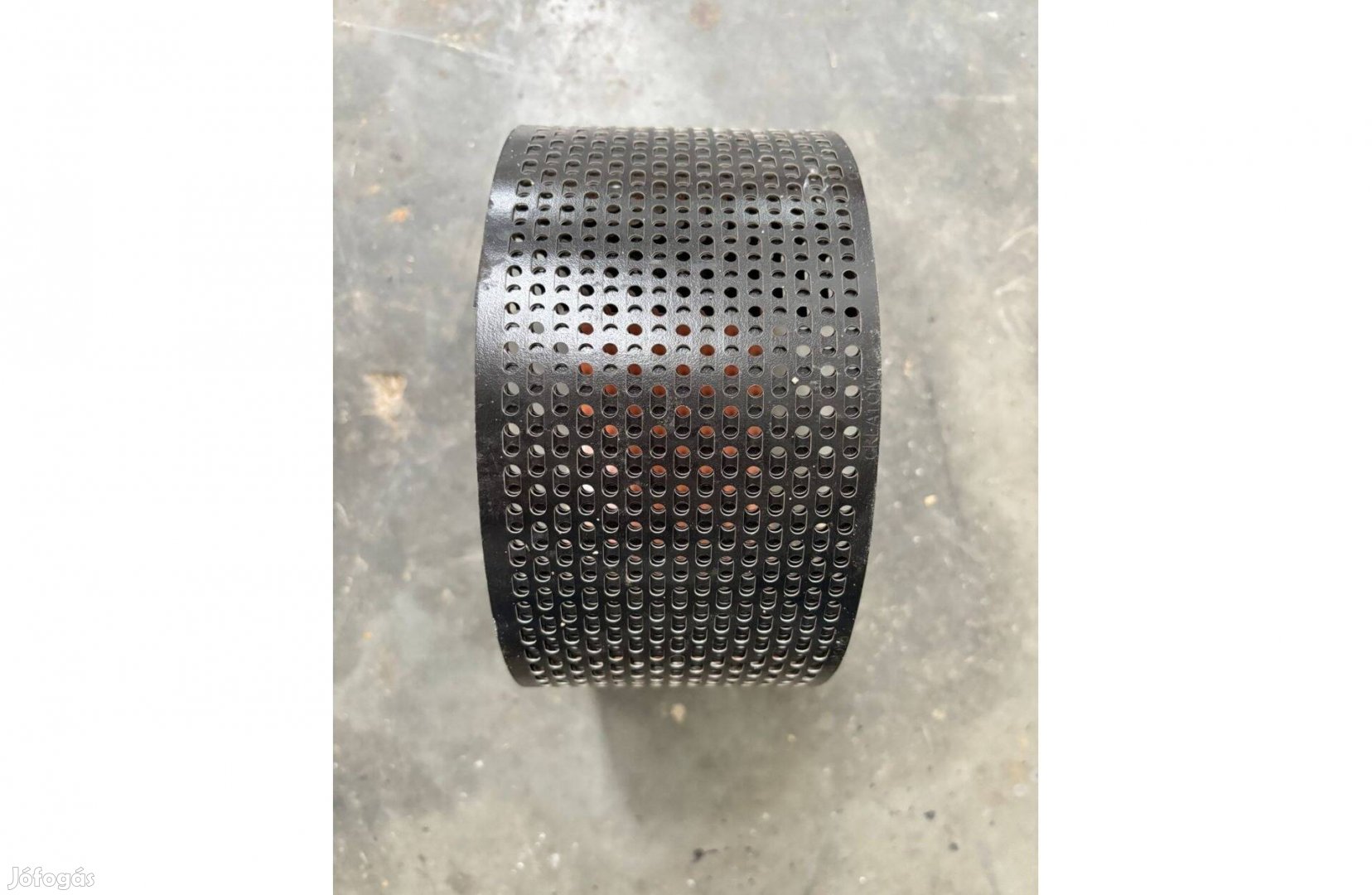 ALU szellőzőszalag, 10 cm, vörös