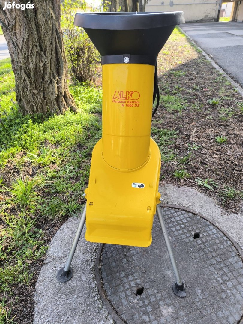 AL-KO 1600W-os 4-késes ágdaráló ágapritó gyümölcs ág daráló