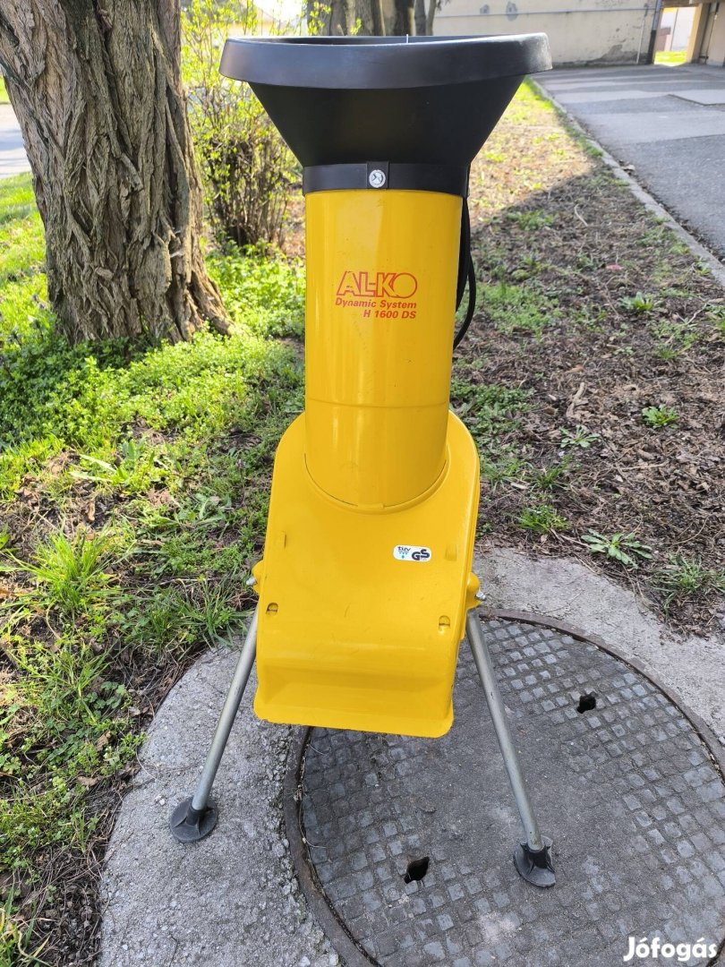 AL-KO 4-késes 1600W ágdaráló ágapritó gyümölcs ág daráló