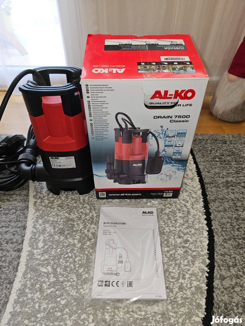 AL-KO Drain 7500 szivattyú