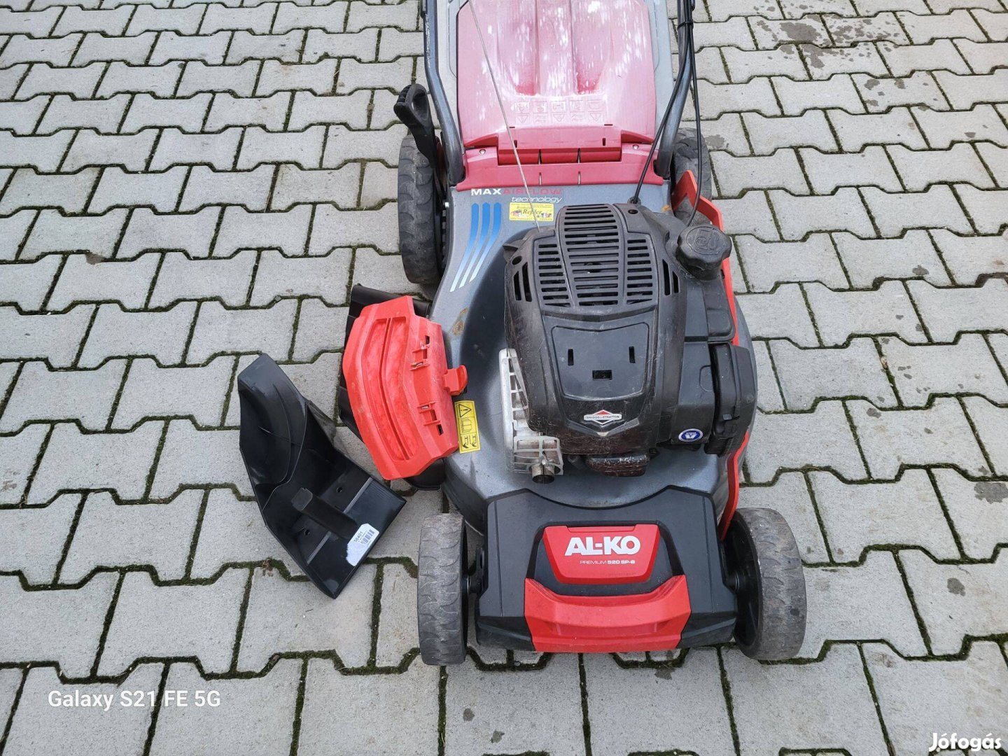 AL-KO Briggs motoros - önjárómulcsozósoldalkidobósgyűjtős