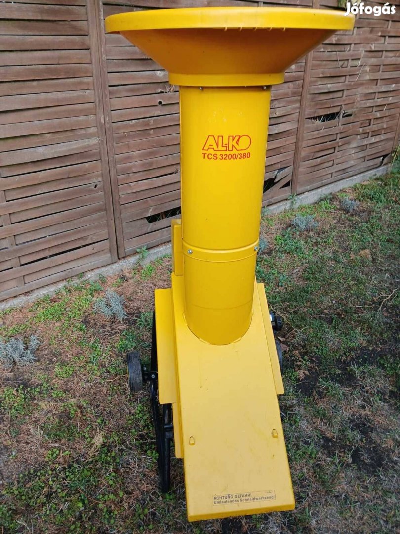 AL-KO fémházas ágaprító, komposztáló, 380 V