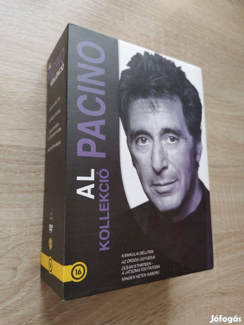 AL Pacino kollekció 4 db dvd film egyben ajándéknak is 3 bontatlan