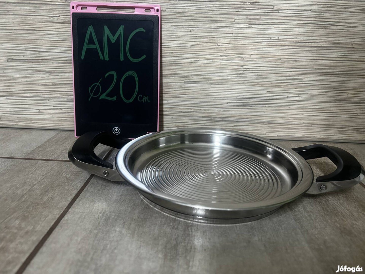 AMC grill serpenyő szeletsütő 20 cm