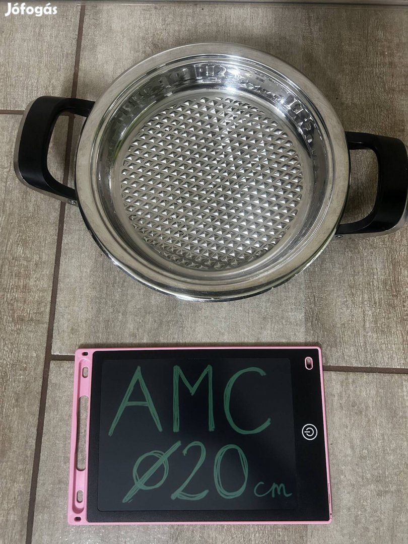 AMC rozsdamentes grill edény 1 literes