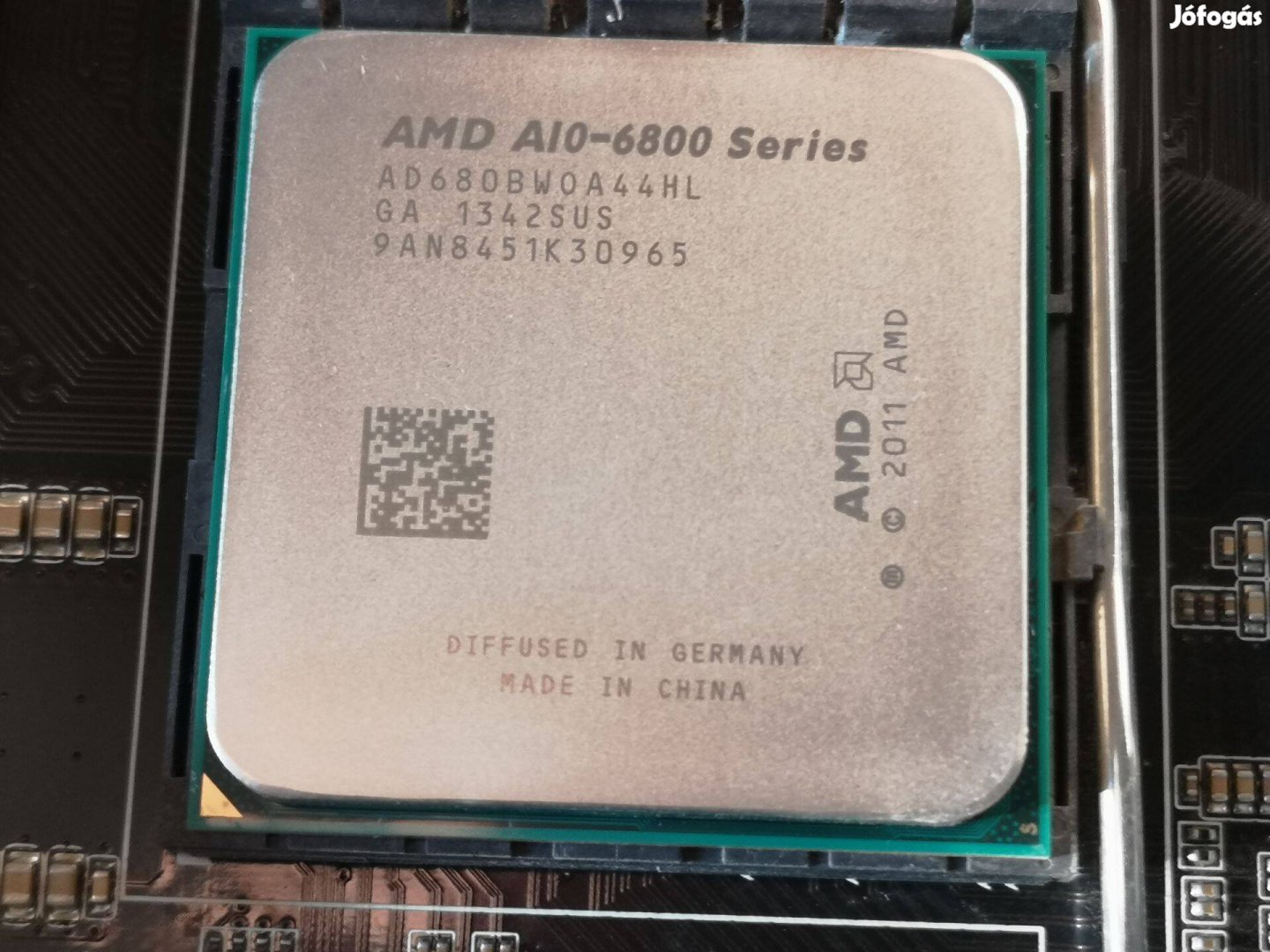 AMD A10-6800k FM2 T.O.P. processzor + hűtő
