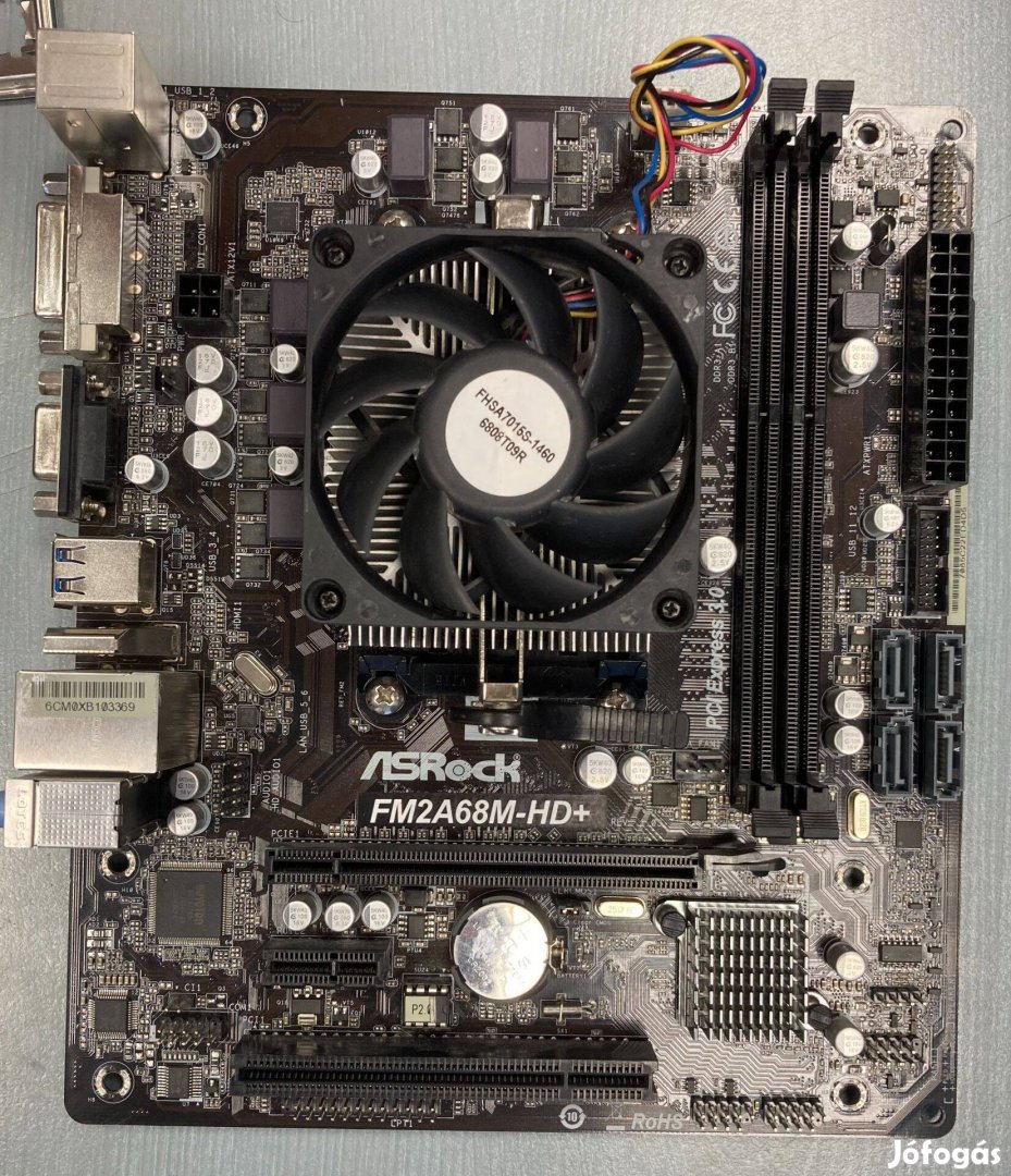 AMD A8 7600 cpu + asrock mbo