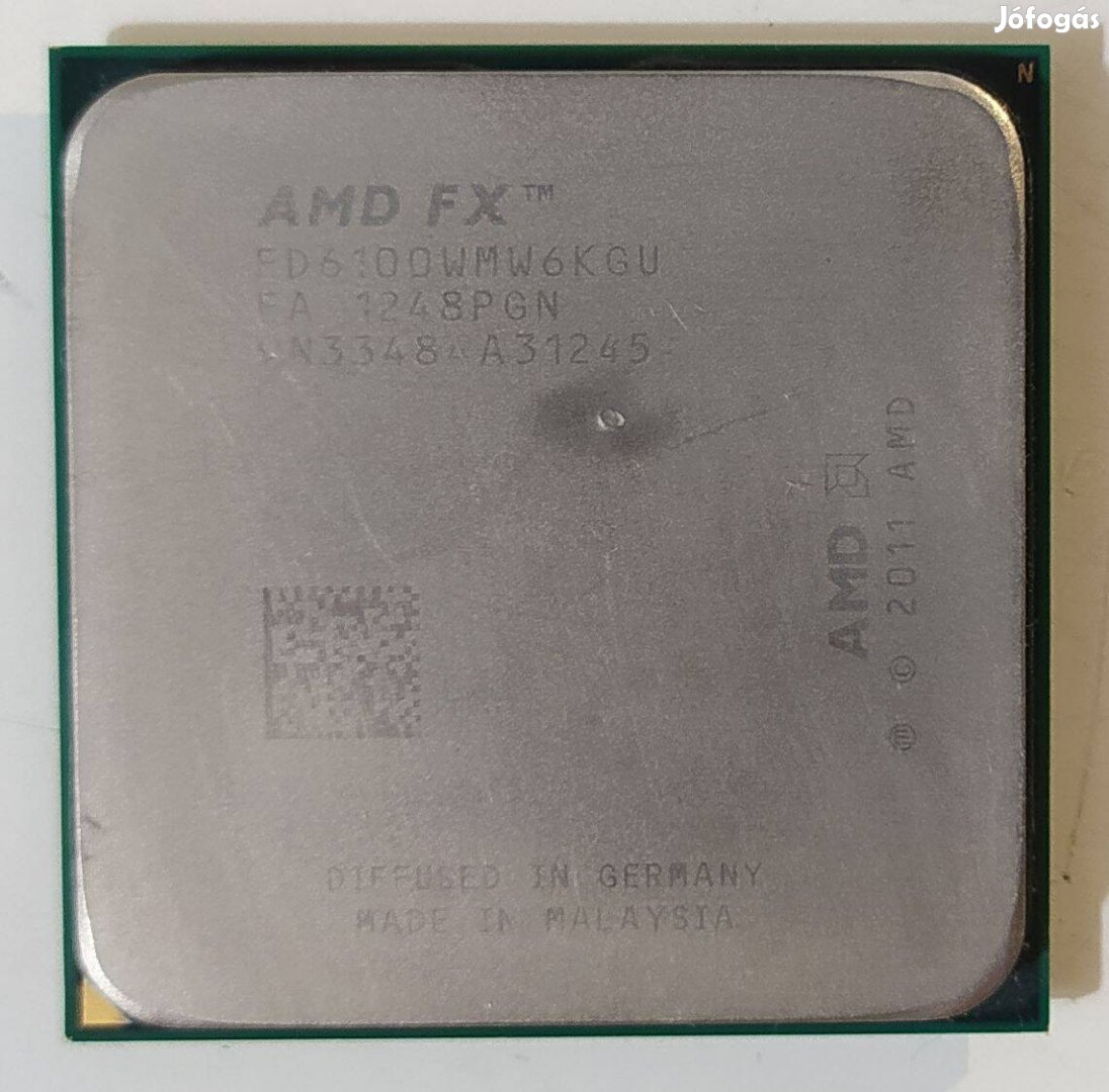 AMD FX-6100 processzor 6x3.3GHz AM3+