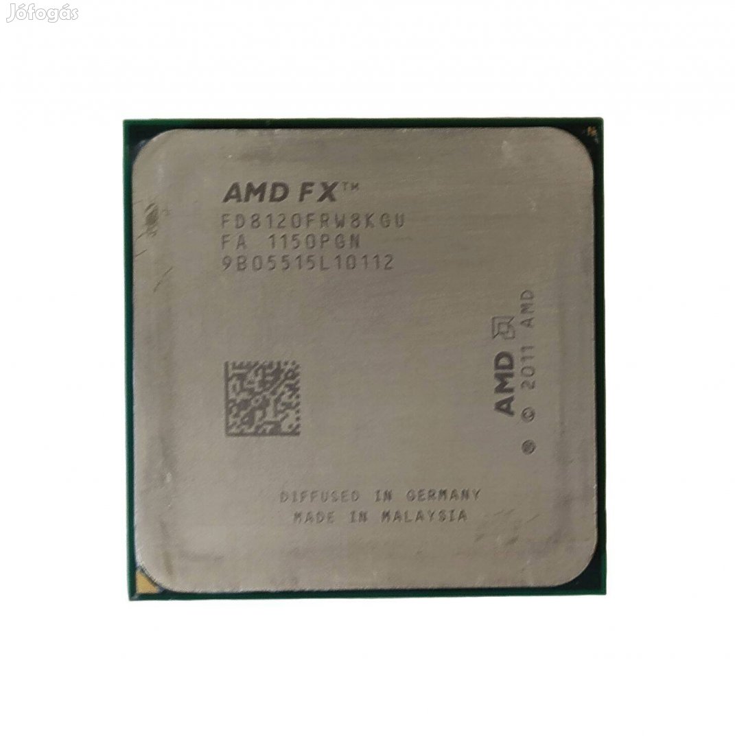 AMD FX-8120 processzor 8x3.1GHz AM3+