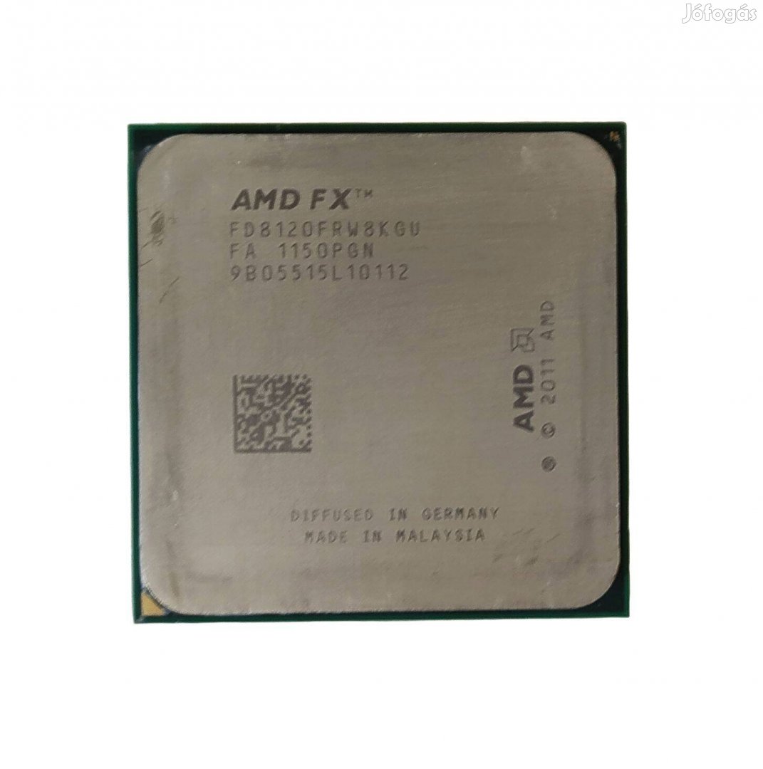 AMD FX-8120 processzor 8x3.1GHz AM3+