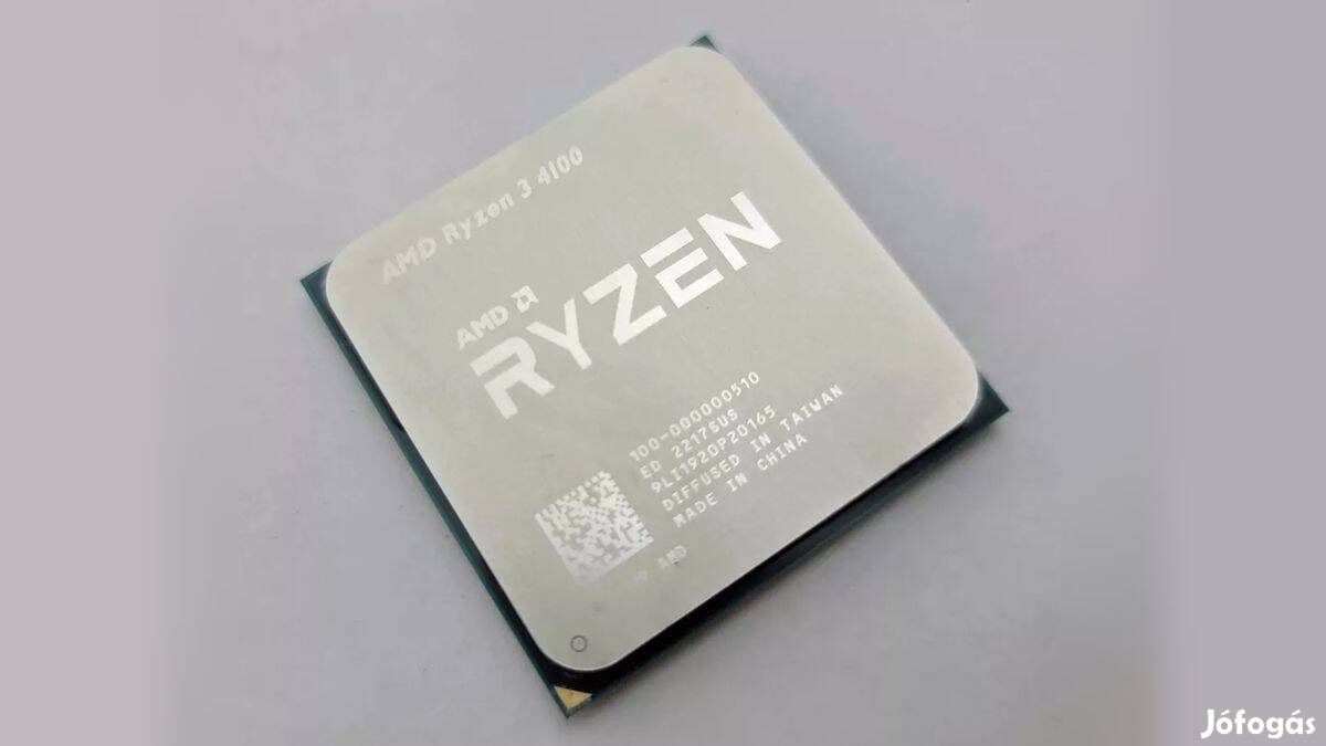 AMD Ryzen 3 4100 CPU, számítógép processzor