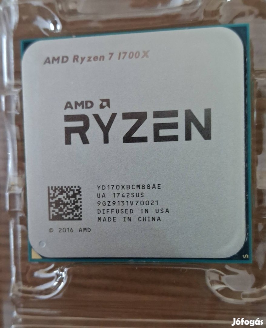 AMD Ryzen 7 1700X processzor