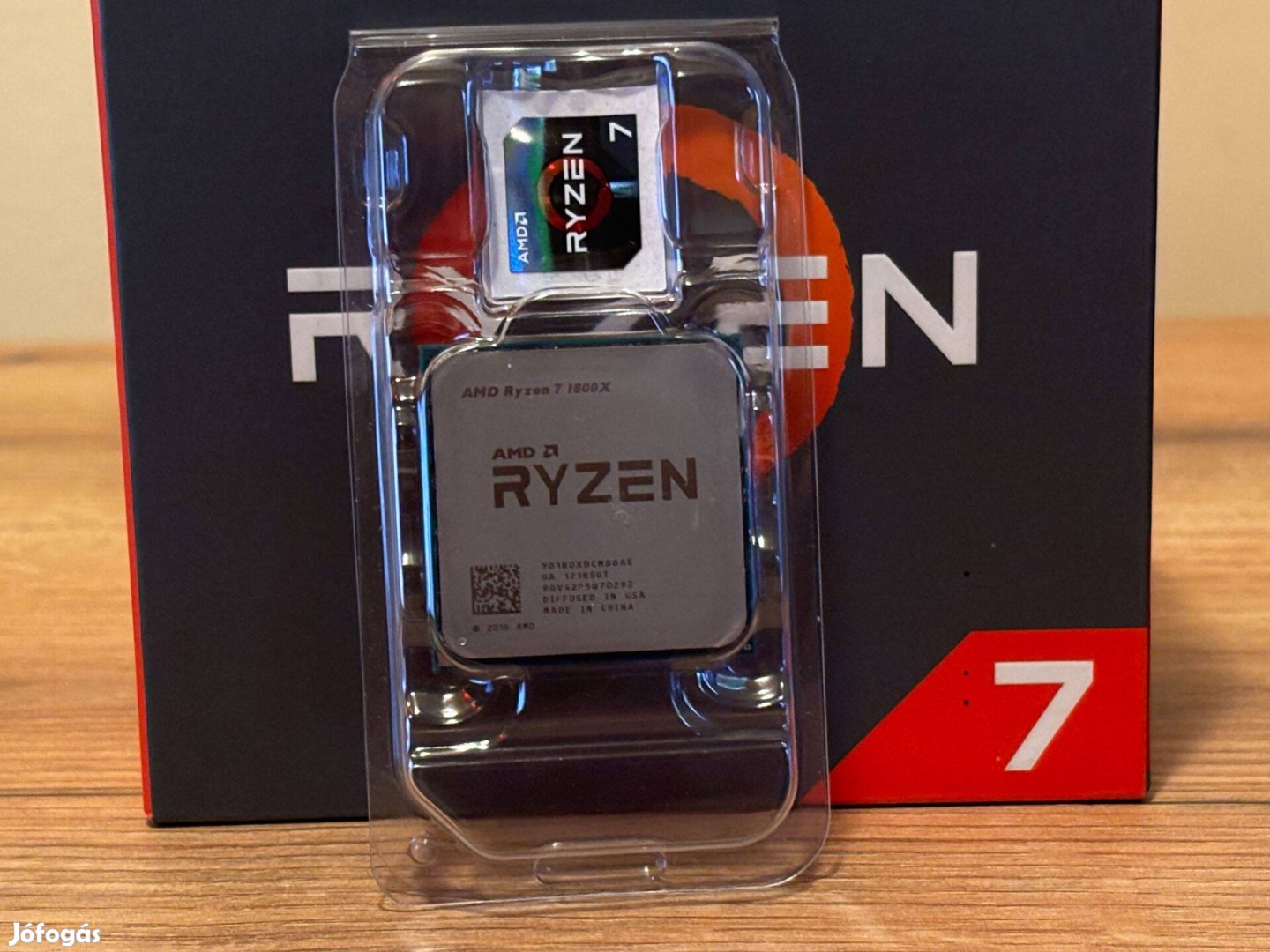 AMD Ryzen 7 1800X 8 magos 16 szálas