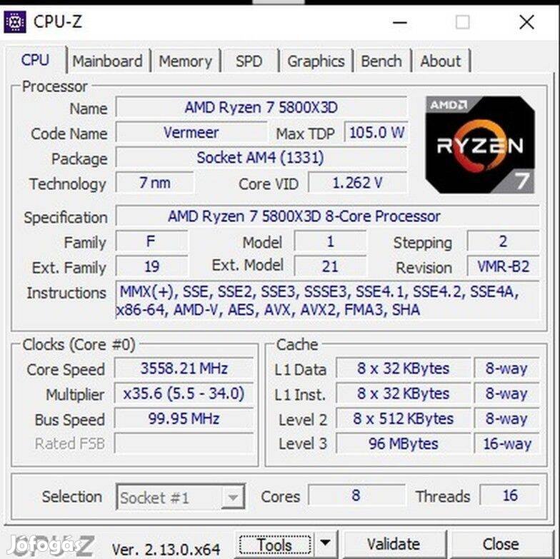 AMD Ryzen 7 5800X3D