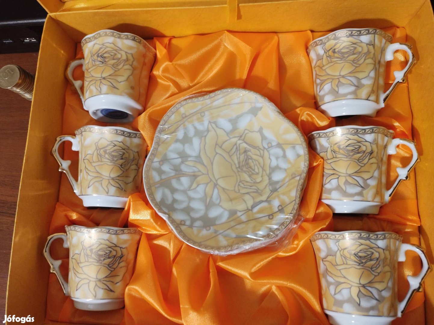 AML porcelán kávés készlet 