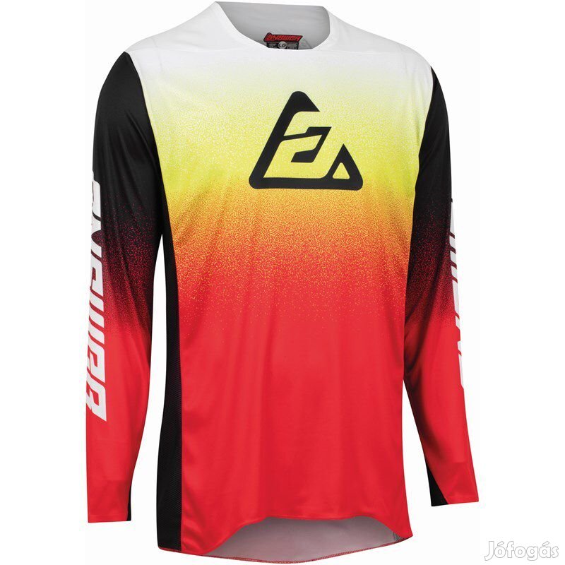 ANSWER A22 Elite Proline Ombre mez, piros/hiper sav színben, 2XL méret