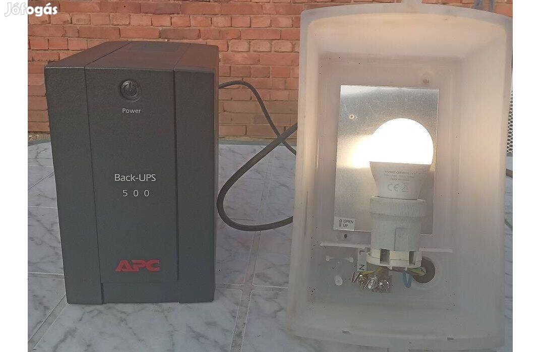 APC Back-UPS 500 Szünetmentes tápegység, jó akkumulátorral!