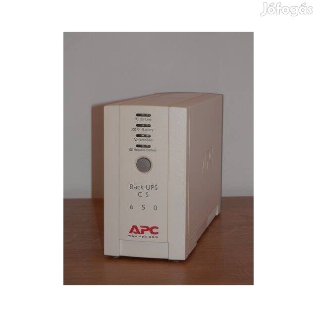 APC Back-UPS CS 650 szünetmentes tápegység