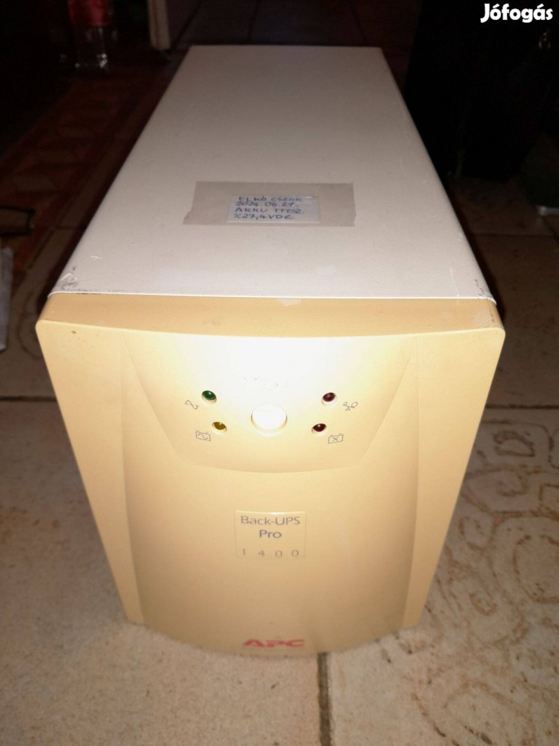 APC Back-UPS Pro 1400 (BP1400I) szinuszos szünetmentes tápegység