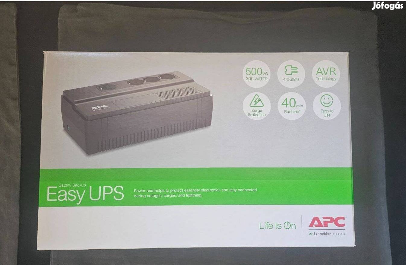 APC Easy UPS BV 500VA (Schuko) - Szünetmentes tápegység