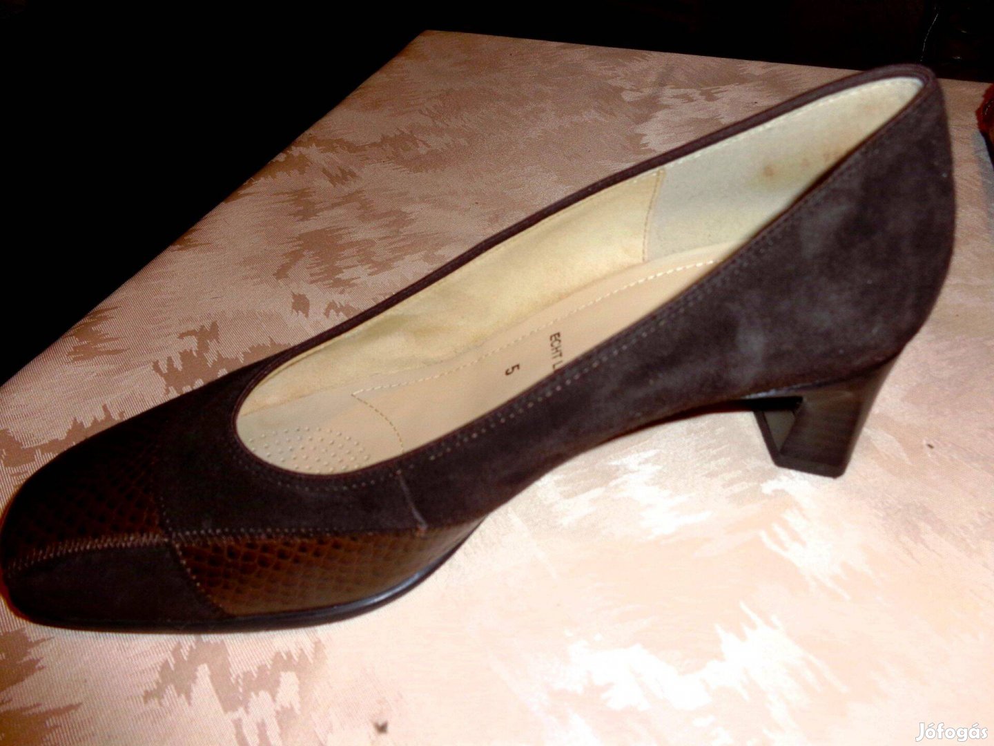 ARA Relax Flex minőségi kényelmi barna bőr cipő