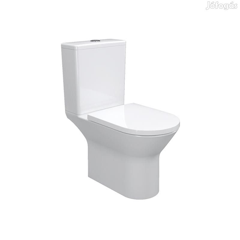 AREZZO design VERMONT peremnélküli monoblokkos wc csésze alsó/hátsó k