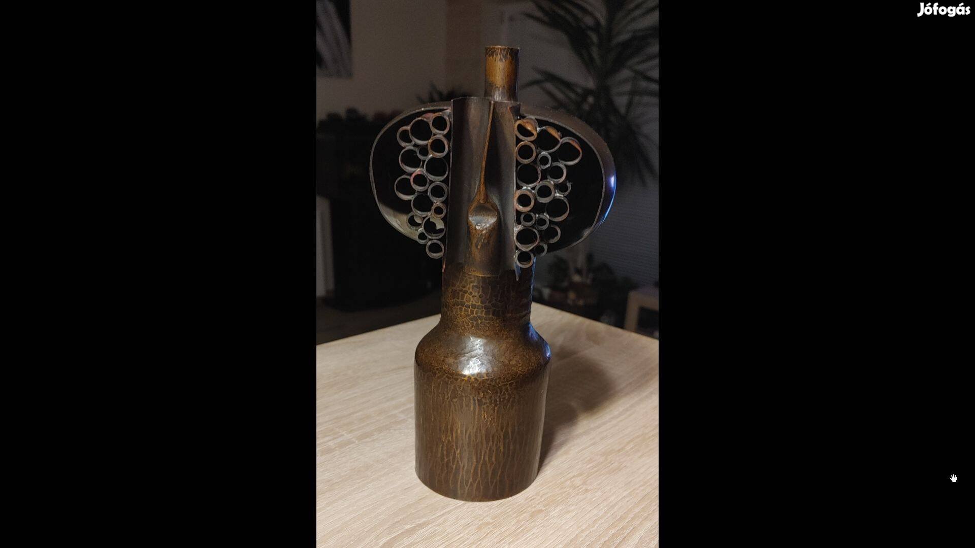 ART Deco fém asztaldísz