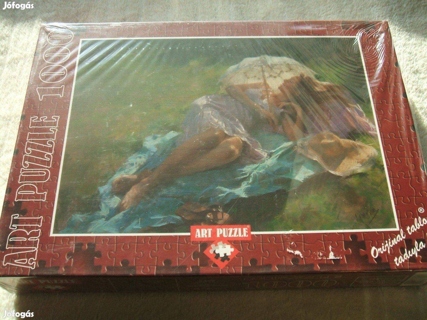 ART Puzzle kirakó 1000 db - Vincente Romero - Pleasure at Noon - Új!