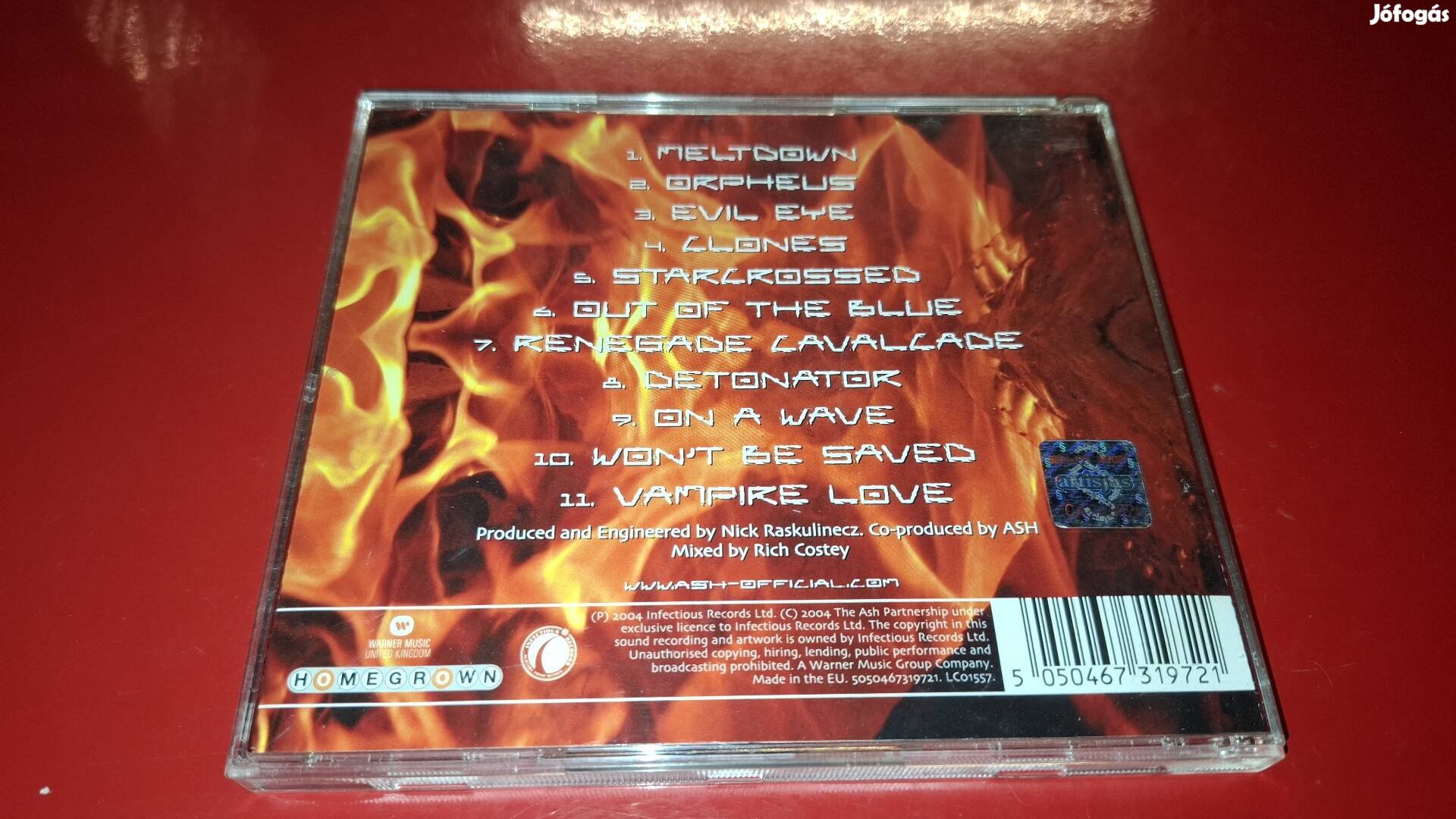 ASH Meltdown Cd 2004 UK