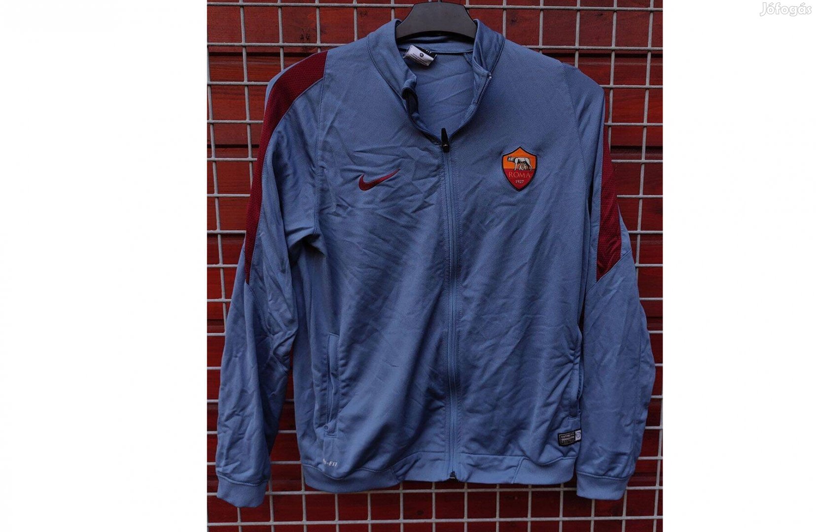 AS Roma eredeti Nike szürke gyerek pulóver 158-170