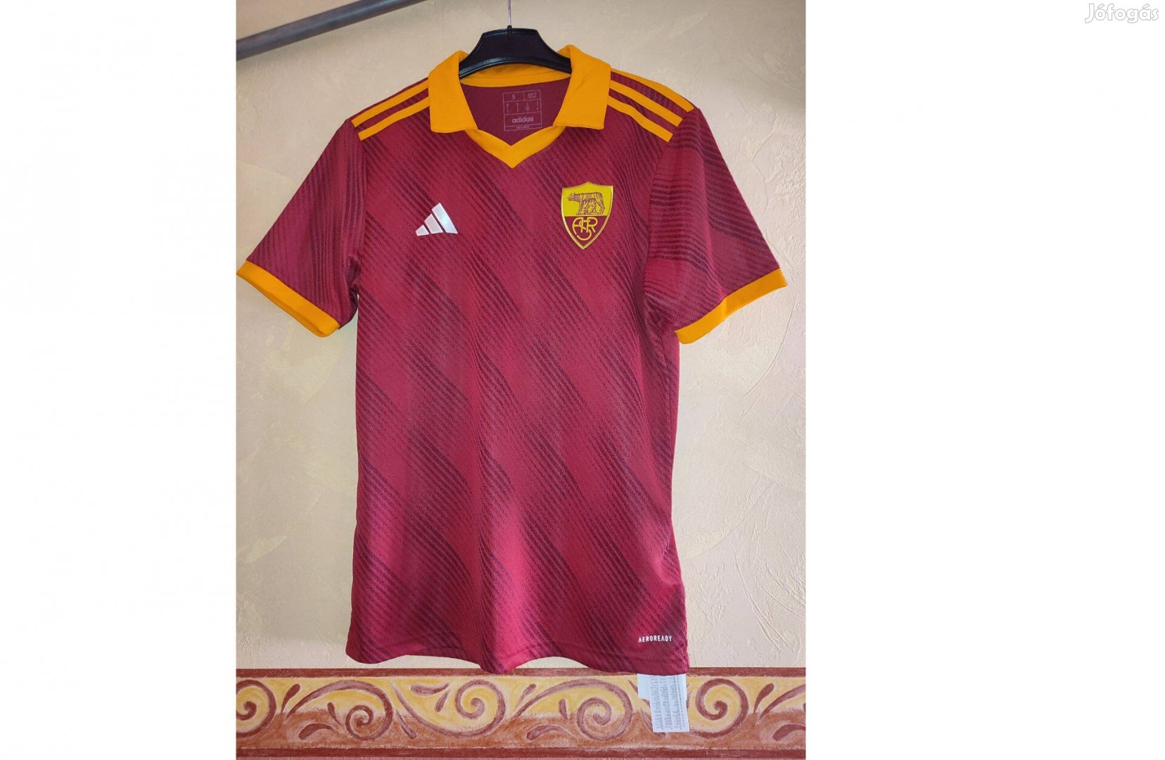 AS Roma eredeti adidas bordó mez (S)