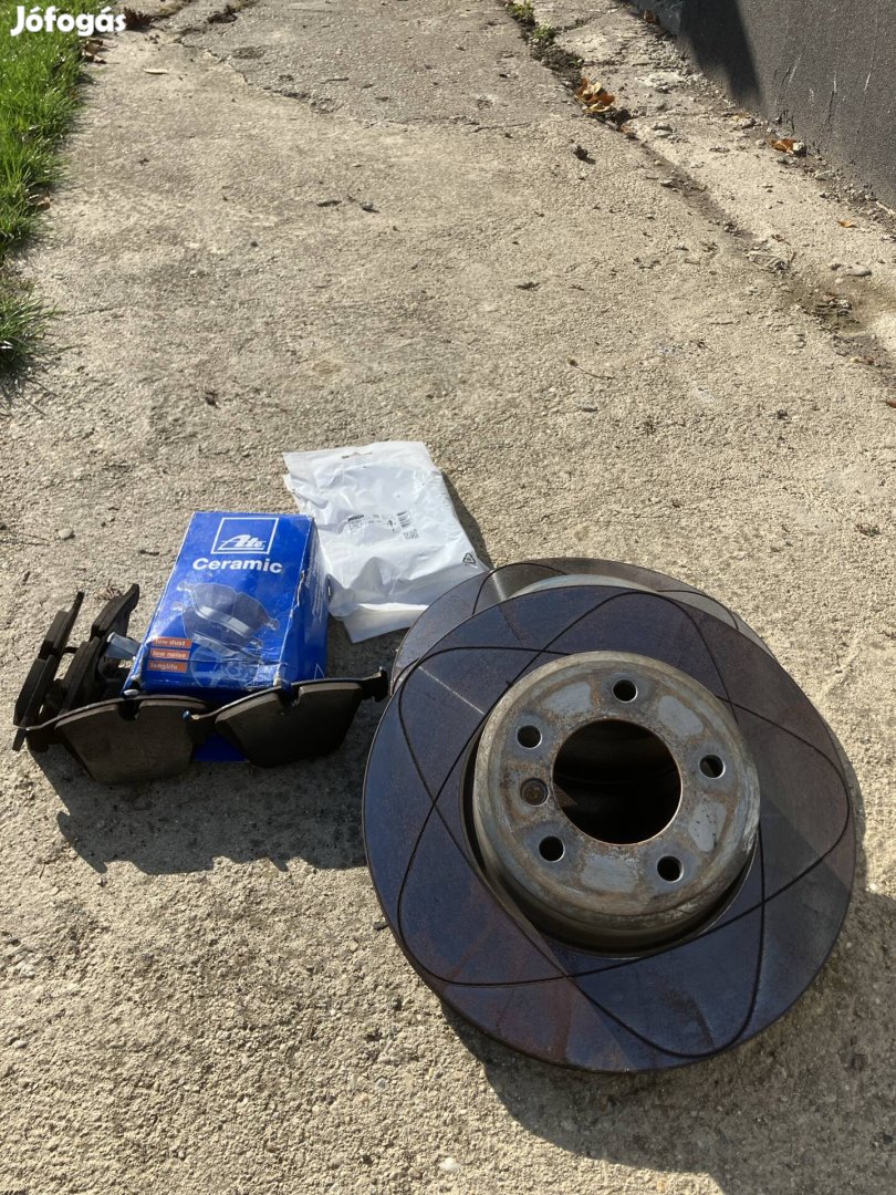 ATE power disc féktárcsa+ATE ceramic fékbetét