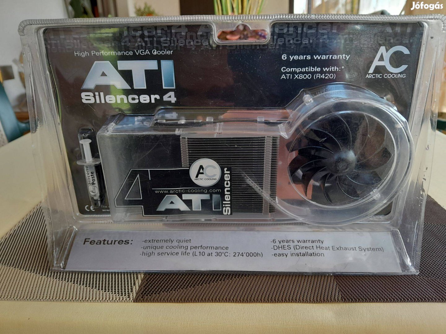 ATI Silencer 4 Retro Videokártya hűtő