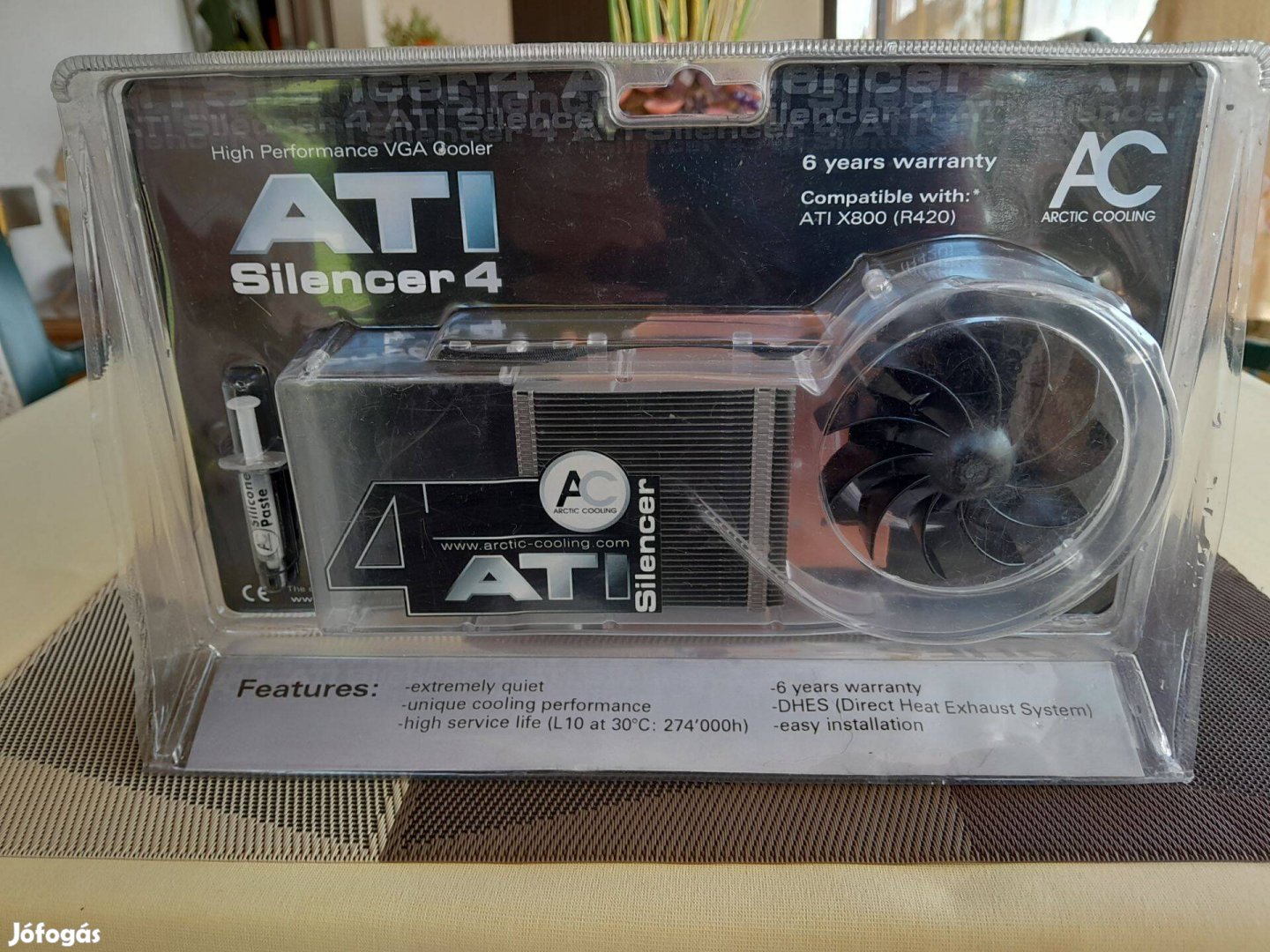 ATI Silencer 4 Retro Videokártya hűtő