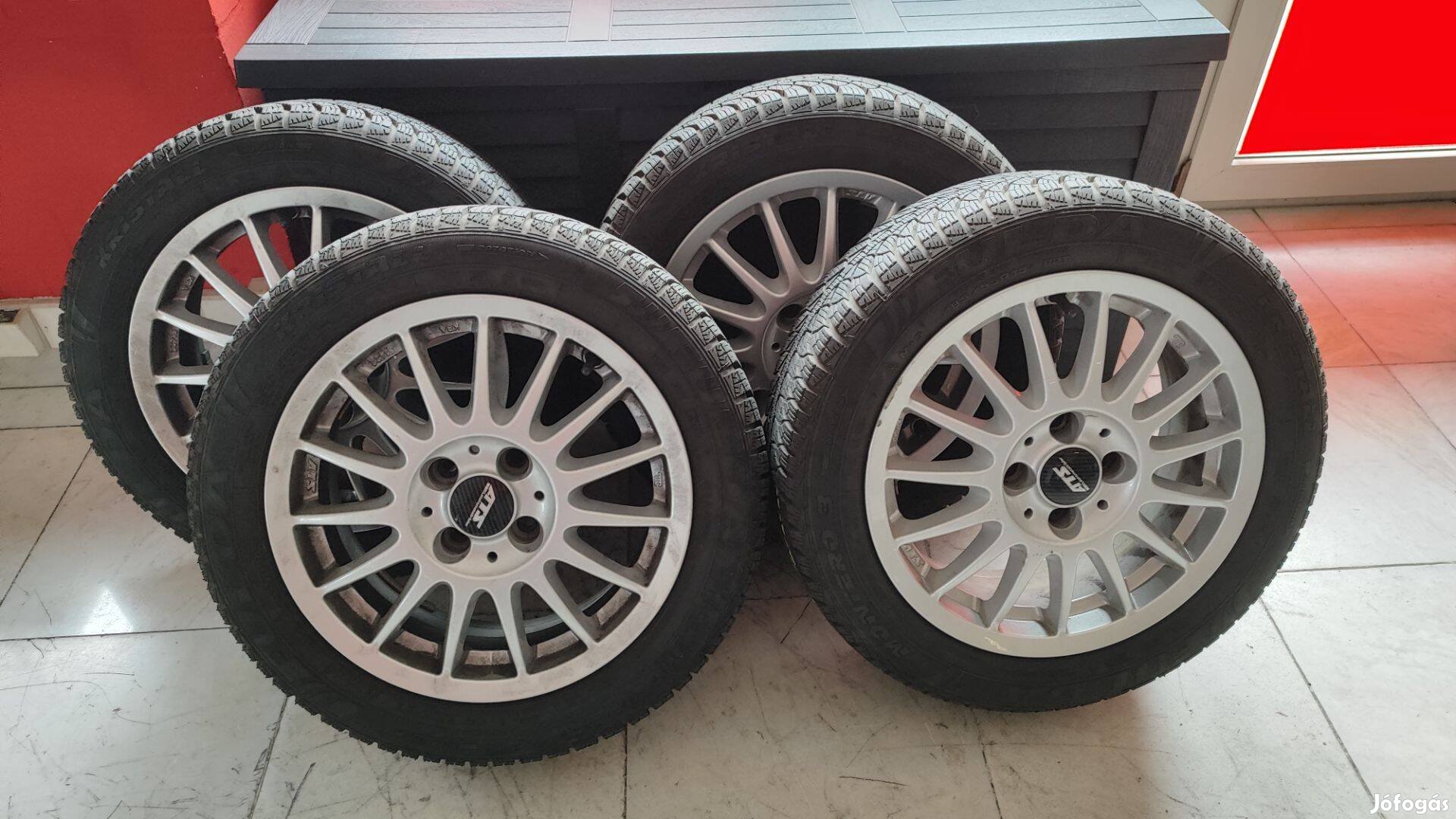 ATS 15"-os alufelni és Fulda téli gumi! 185/55 R15!