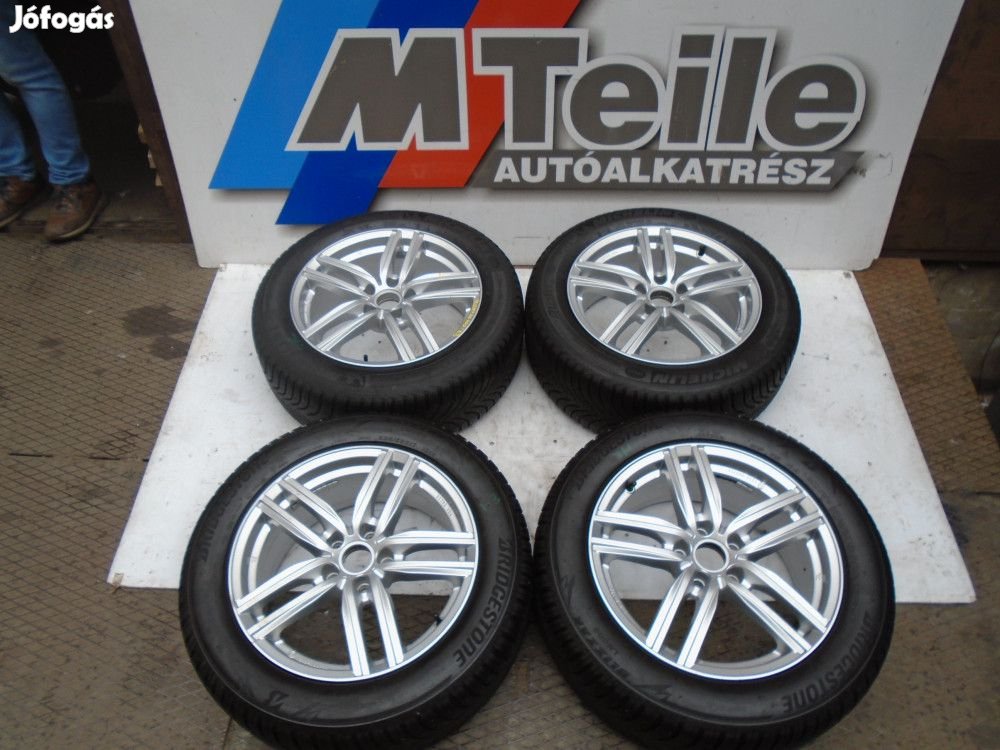 ATS alufelni szett téli gumival - 225/55 R 17 Michelin és Bridegstone