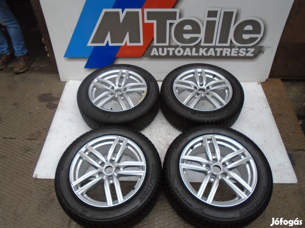 ATS alufelni szett téli gumival - 225/55 R 17 Michelin és Bridegstone