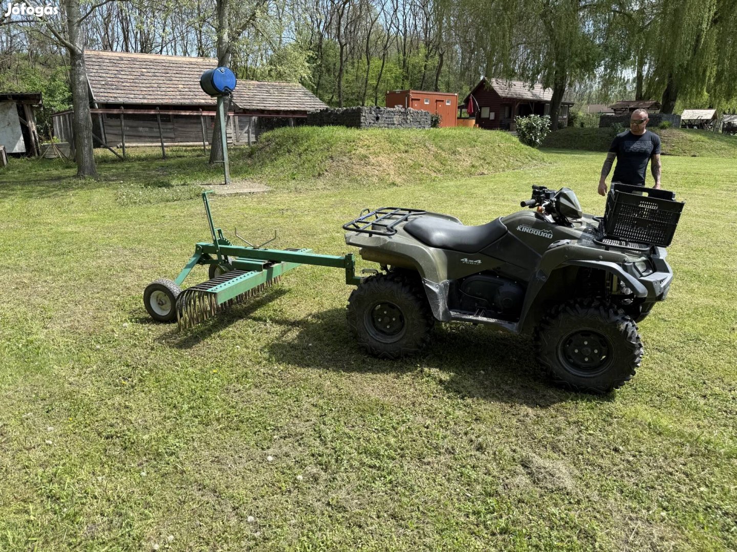 ATV quad gereblye 
