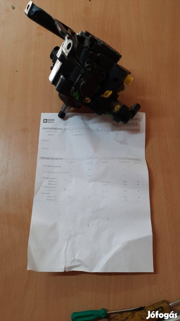 AUDI 2.7TDI 3.0 TDI Nagynyomású Szivattyú 0445010154