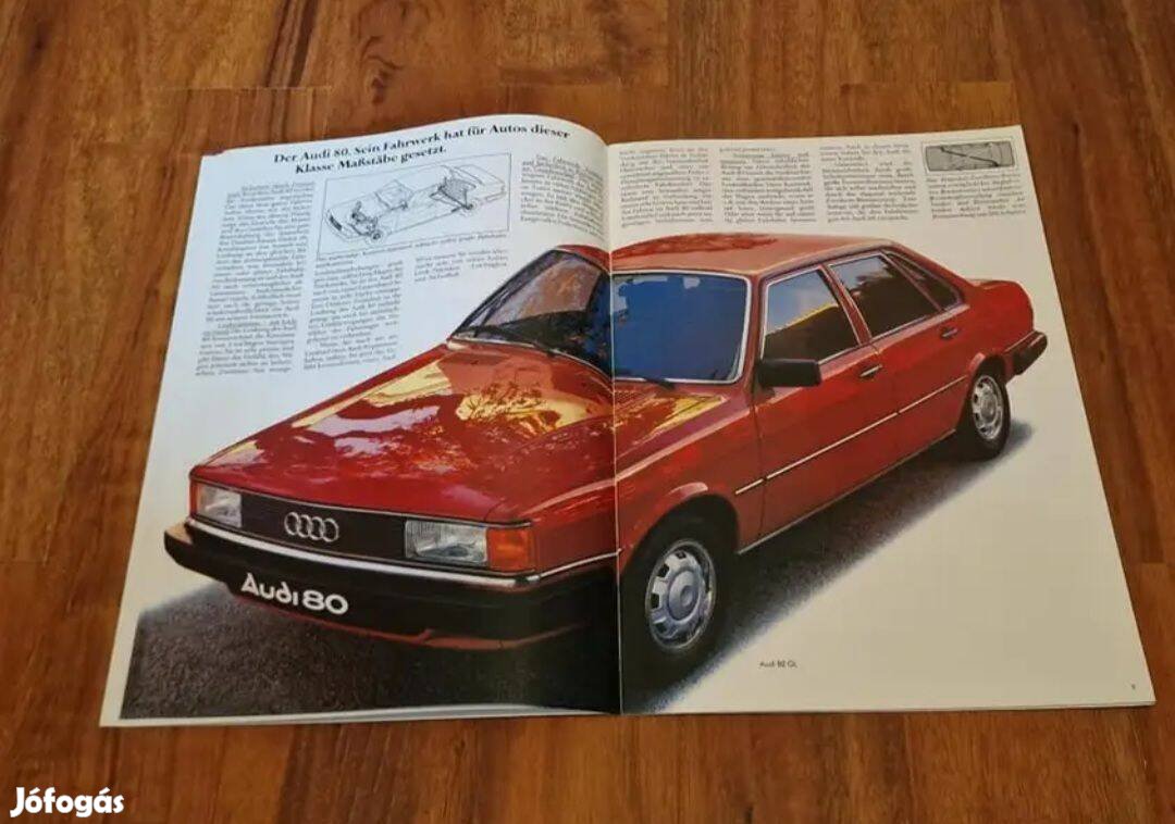 AUDI 80 B2 Prospektus 1981