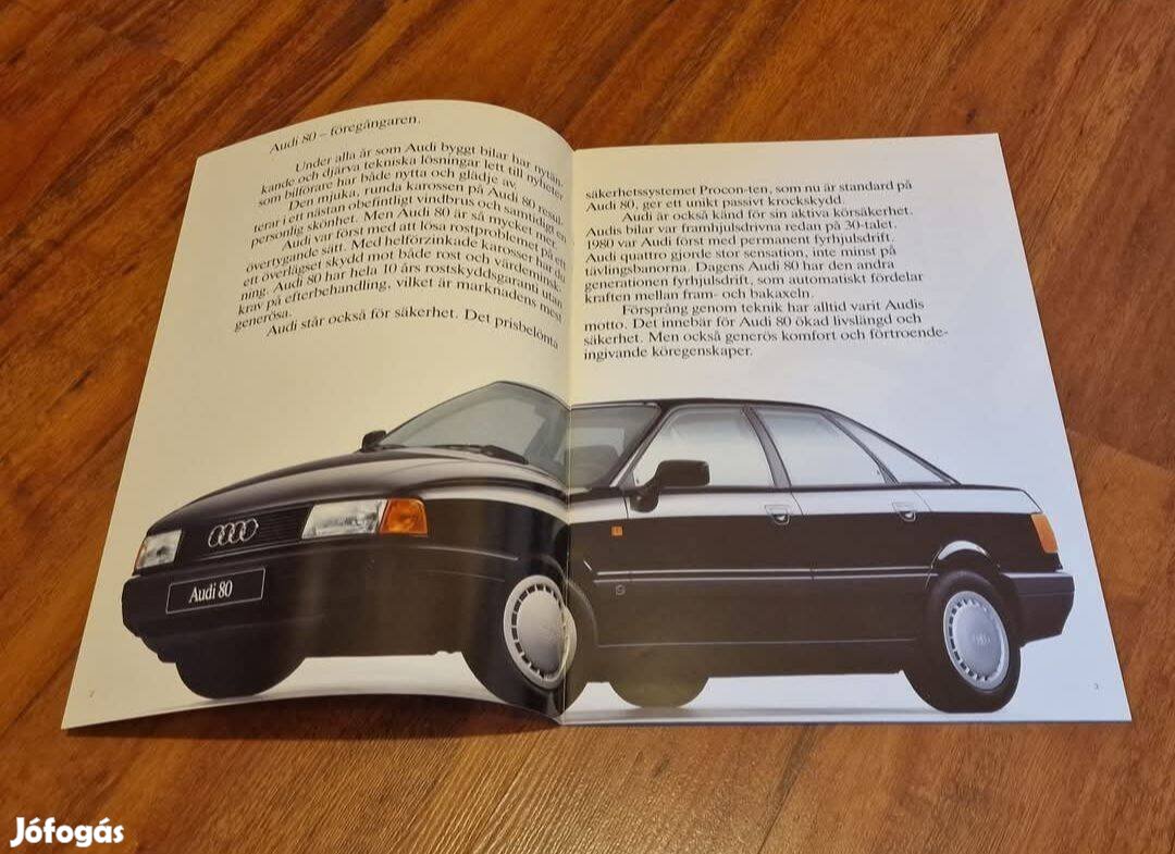 AUDI 80 B3 Prospektus 1991