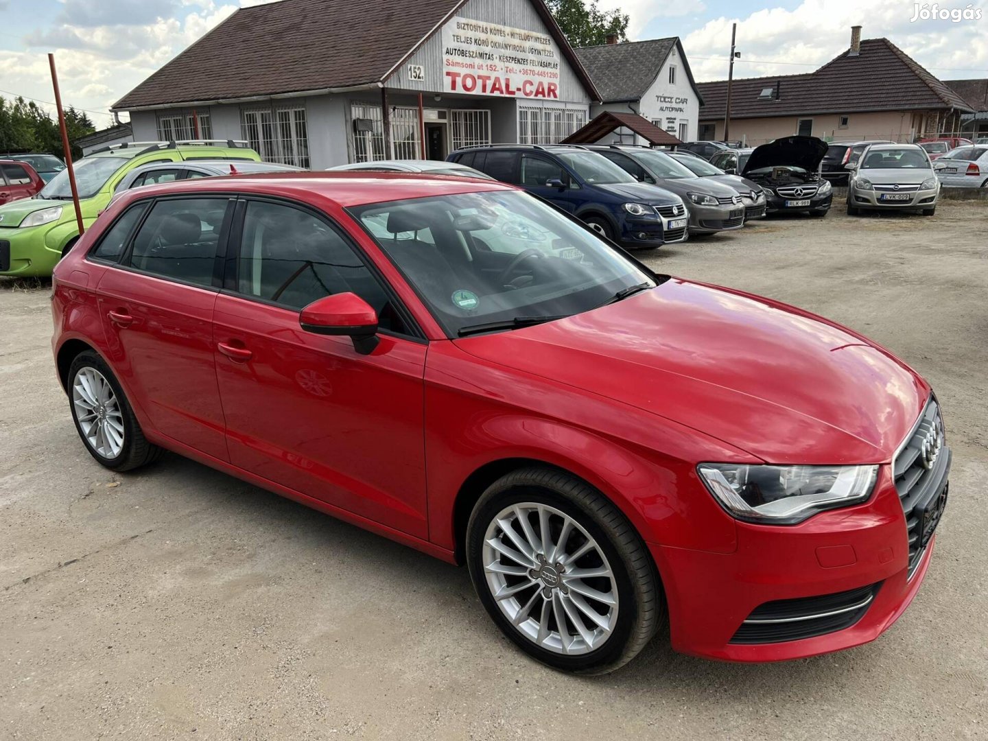 AUDI A3 Sportback 2.0 TDI Attraction Szervizkön...