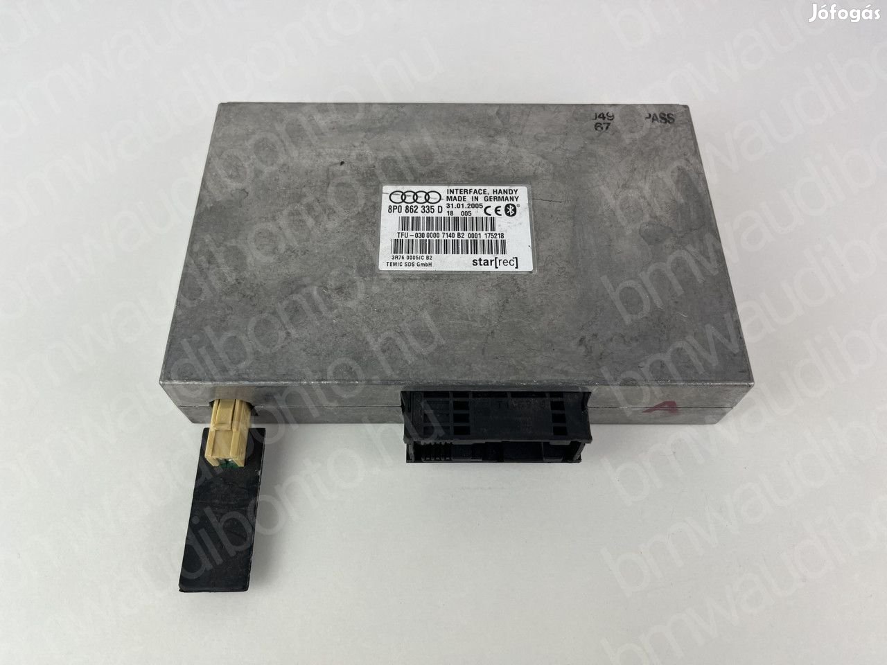 AUDI A3 Sportback (8PA) Bluetooth vezérlőegység modul (8P0862335D)