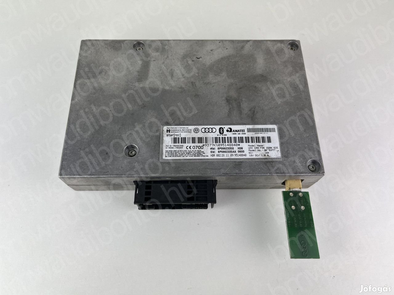 AUDI A3 Sportback (8PA) Bluetooth vezérlőegység modul (8P0862335S)