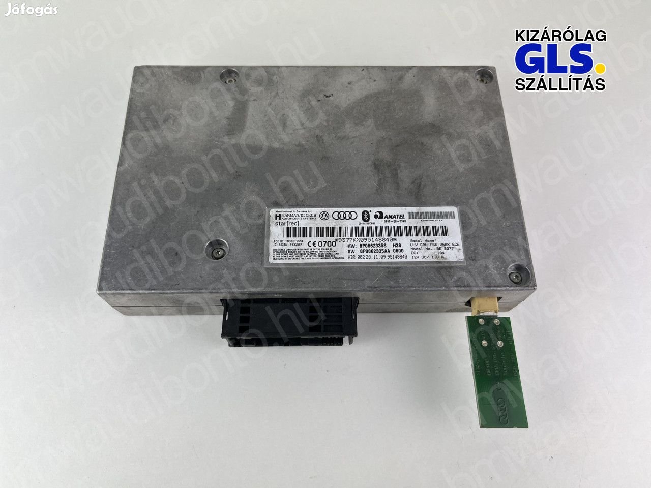 AUDI A3 Sportback (8PA) Bluetooth vezérlőegység modul (8P0862335S)