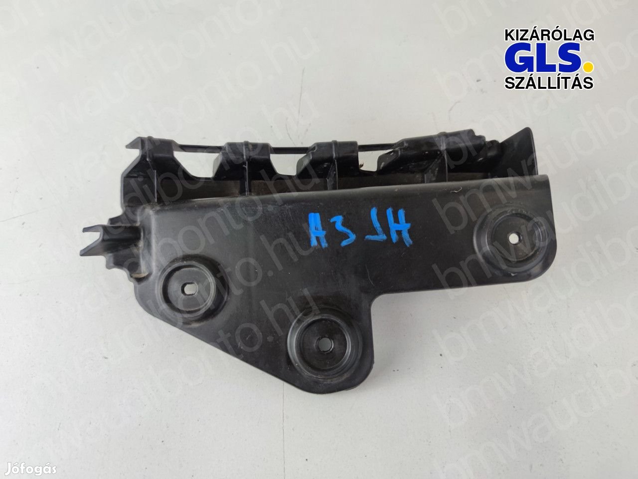 AUDI A3 Sportback (8PA) Jobb hátsó lökhárító tartó (műanyag)