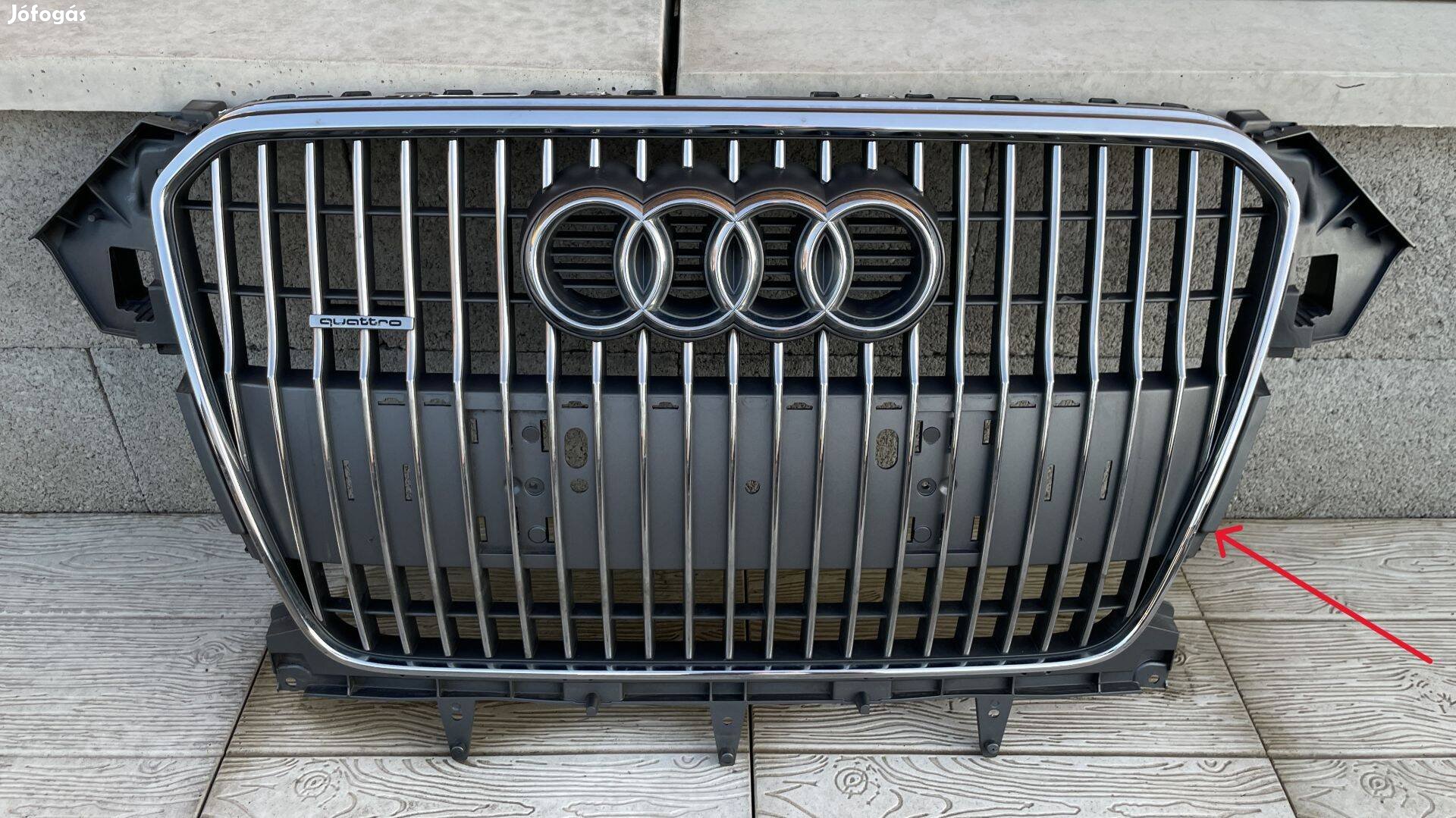 AUDI A4 B8 Facelift Allroad díszrács hűtőrács 8K0853651 LS