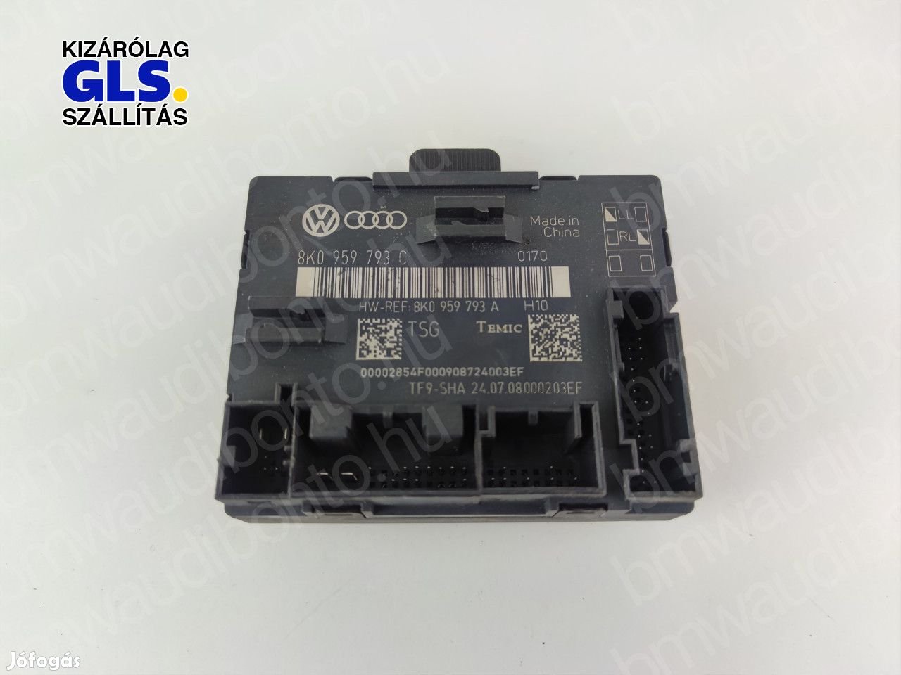 AUDI A4 B8 (8K2) Bal első ajtó vezérlőegység/modul (8K0959793C)